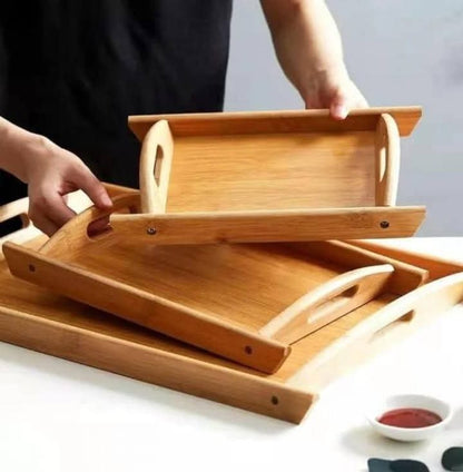 Premium Wooden tray set